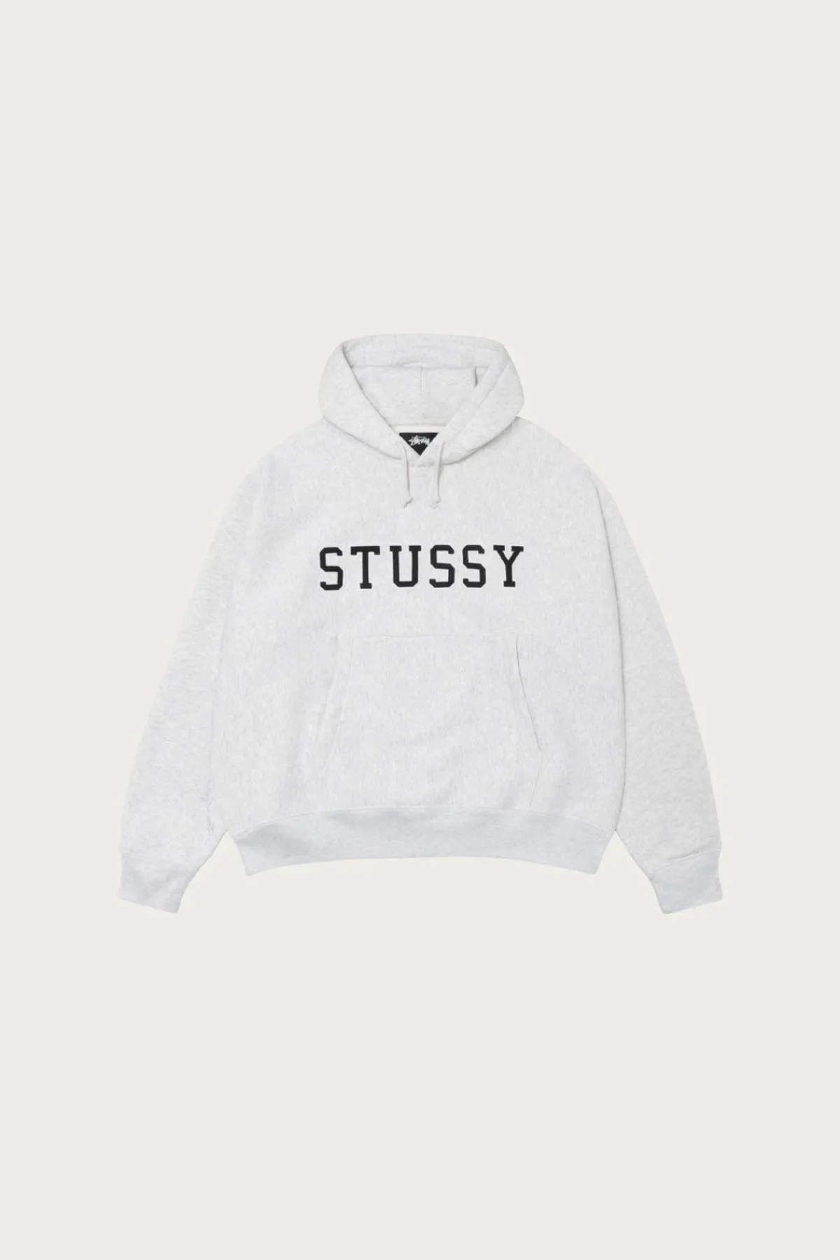 Stüssy Stussy Applique Hood - Ash Heather< Tees And Sweats