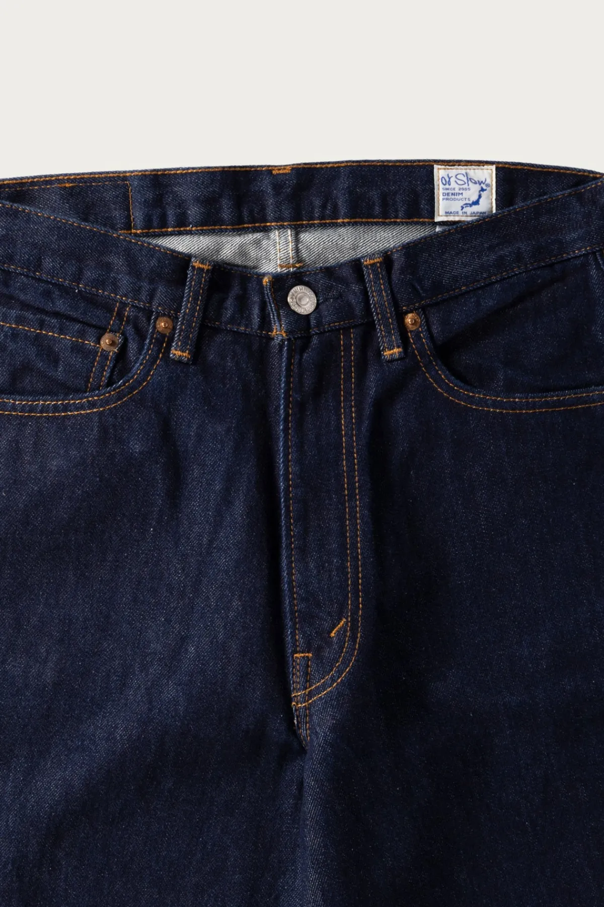 orSlow Super Dad's Denim Pants - One Wash< Denim