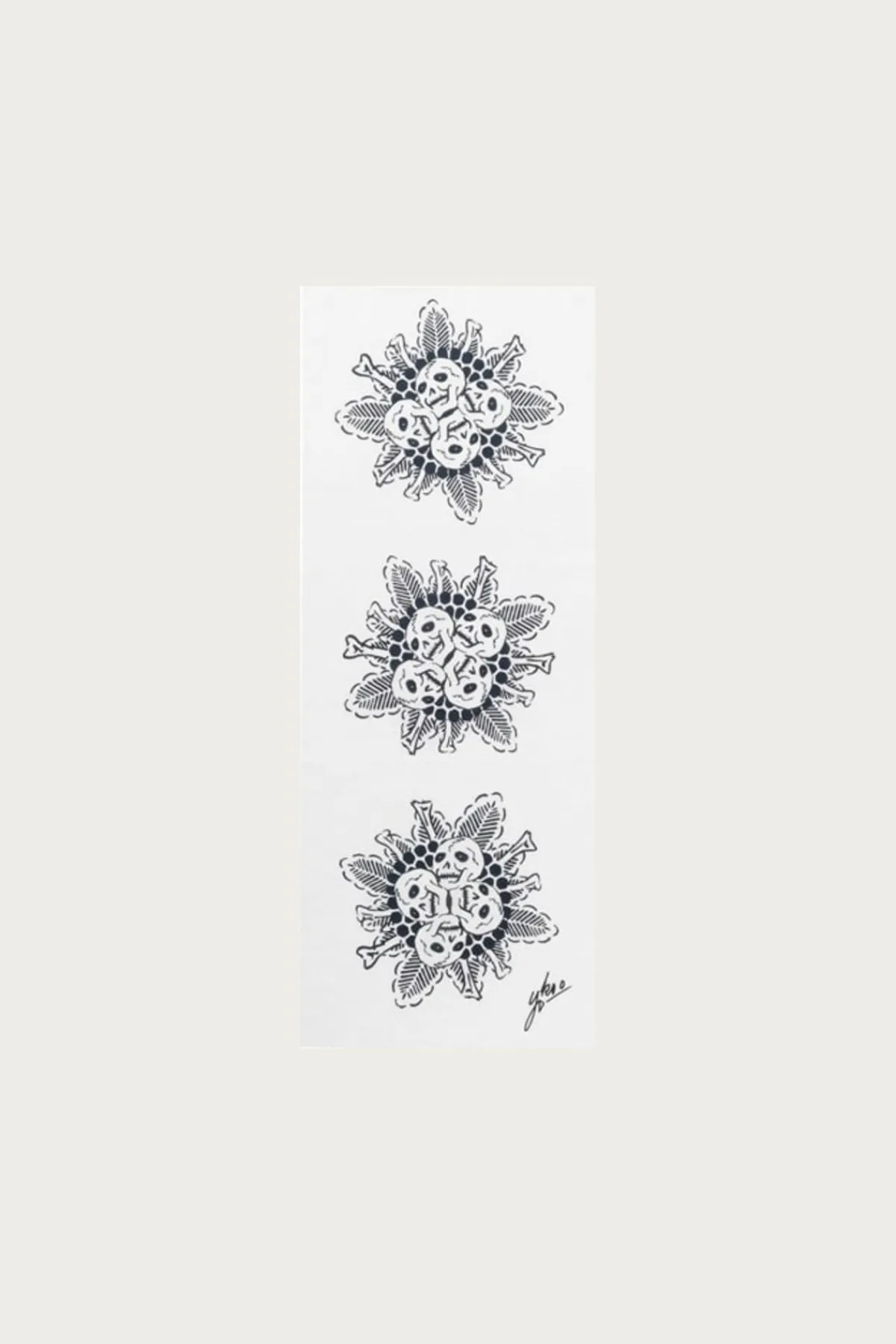 Beams Japan Tadanori Yokoo Hand Towel - Skull< Homegoods