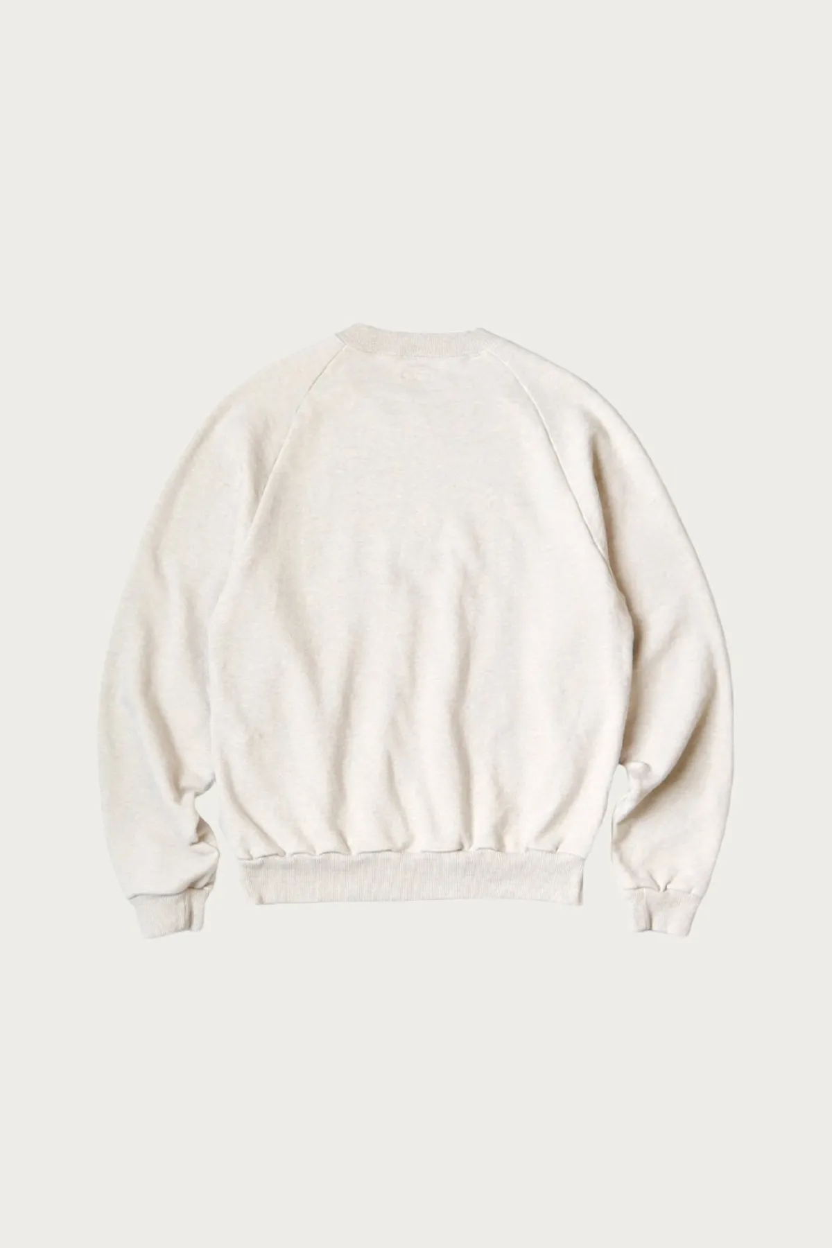 Kapital TOP SWT Knit Raglan Crew SWT (TH.D.D.PEACE) - Natural< Sweaters