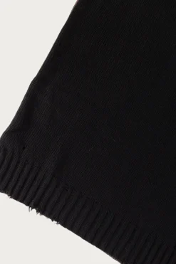 MM6 Maison Margiela Two-Tone Crewneck Sweater - Black/Brown< Sweaters
