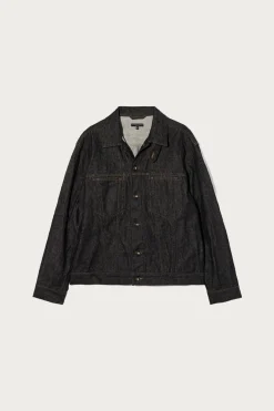 Engineered Garments Type 5 Jean Jacket - Black 14oz Cone Denim< Coats, Jackets, And Vests