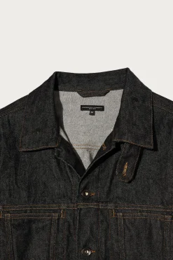 Engineered Garments Type 5 Jean Jacket - Black 14oz Cone Denim< Coats, Jackets, And Vests