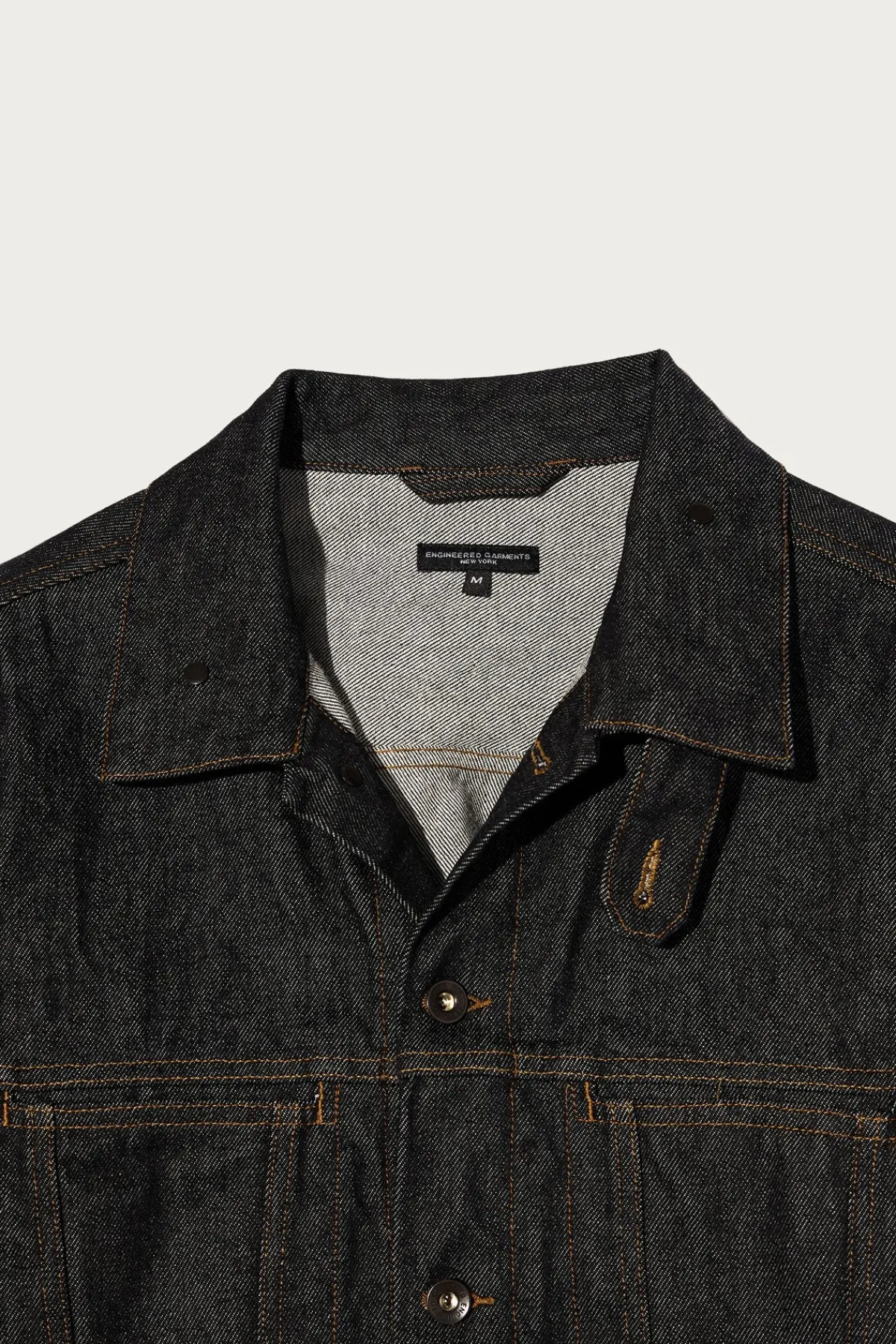 Engineered Garments Type 5 Jean Jacket - Black 14oz Cone Denim< Coats, Jackets, And Vests