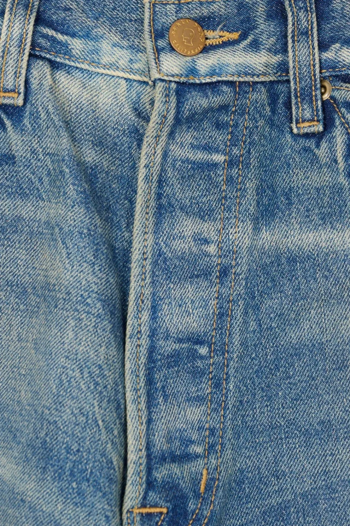 Brain Dead Type OO 15oz Selvedge Denim Pant - Washed Indigo< Denim