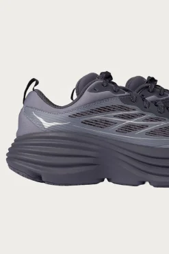 HOKA U Bondi 8 TS Caged - Charcoal Grey/Grey Skies< Footwear