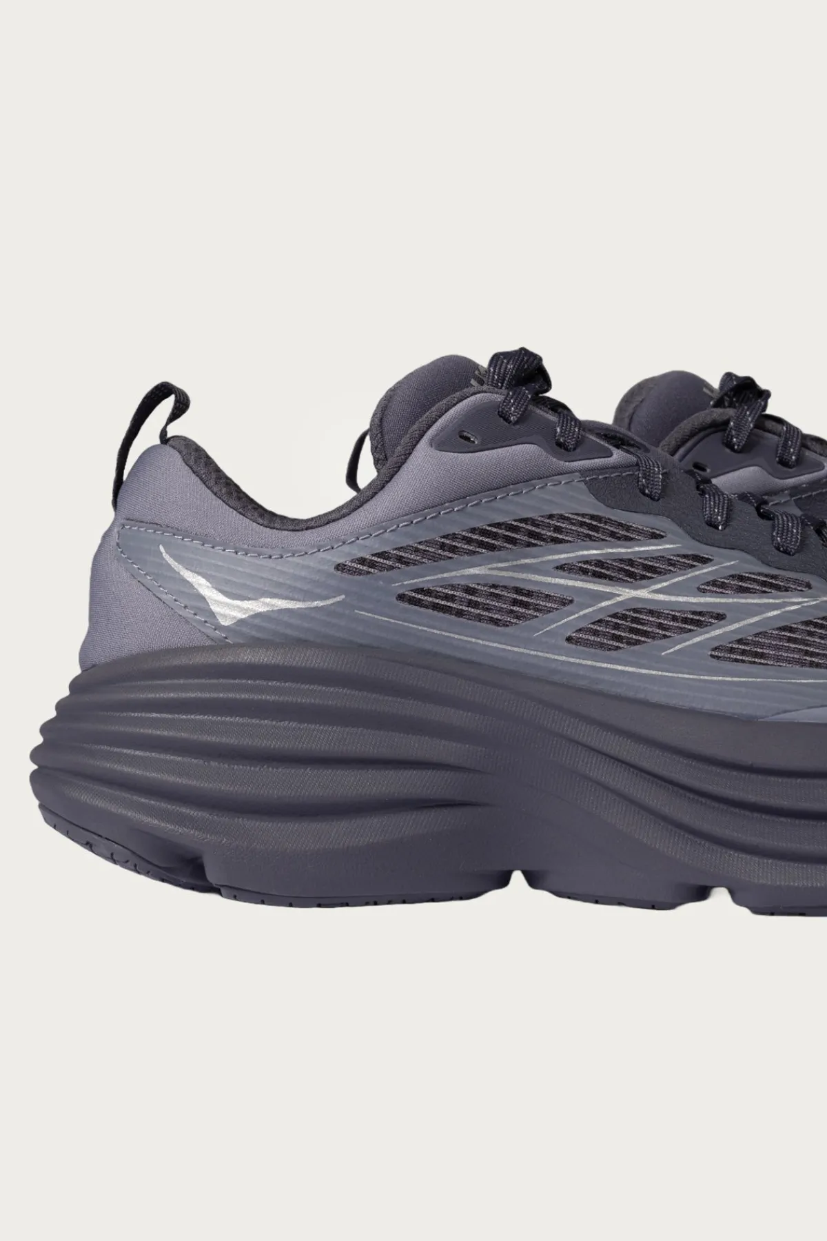 HOKA U Bondi 8 TS Caged - Charcoal Grey/Grey Skies< Footwear