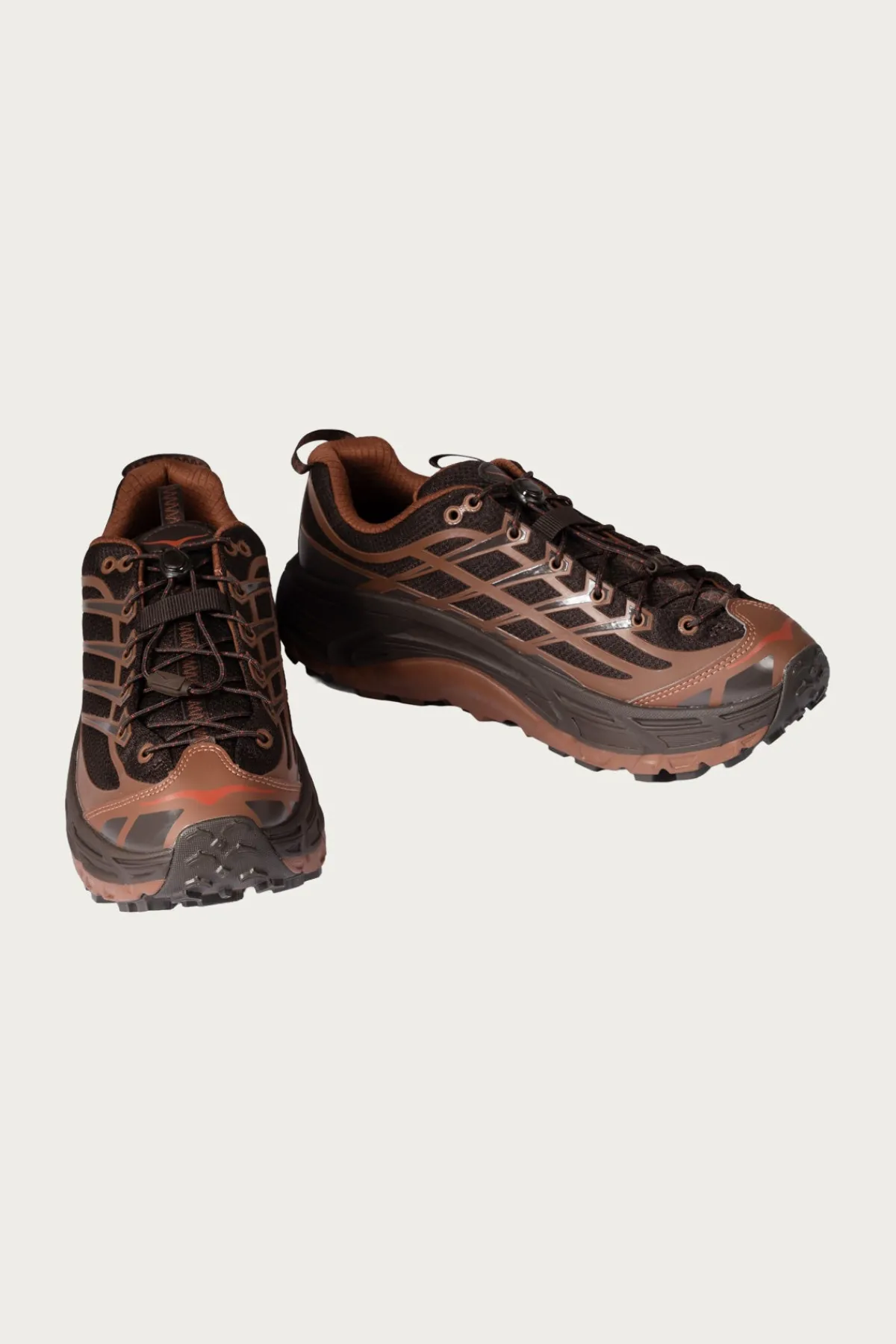 HOKA U Mafate Three2 - Cast Iron/Mineral Brown< Footwear