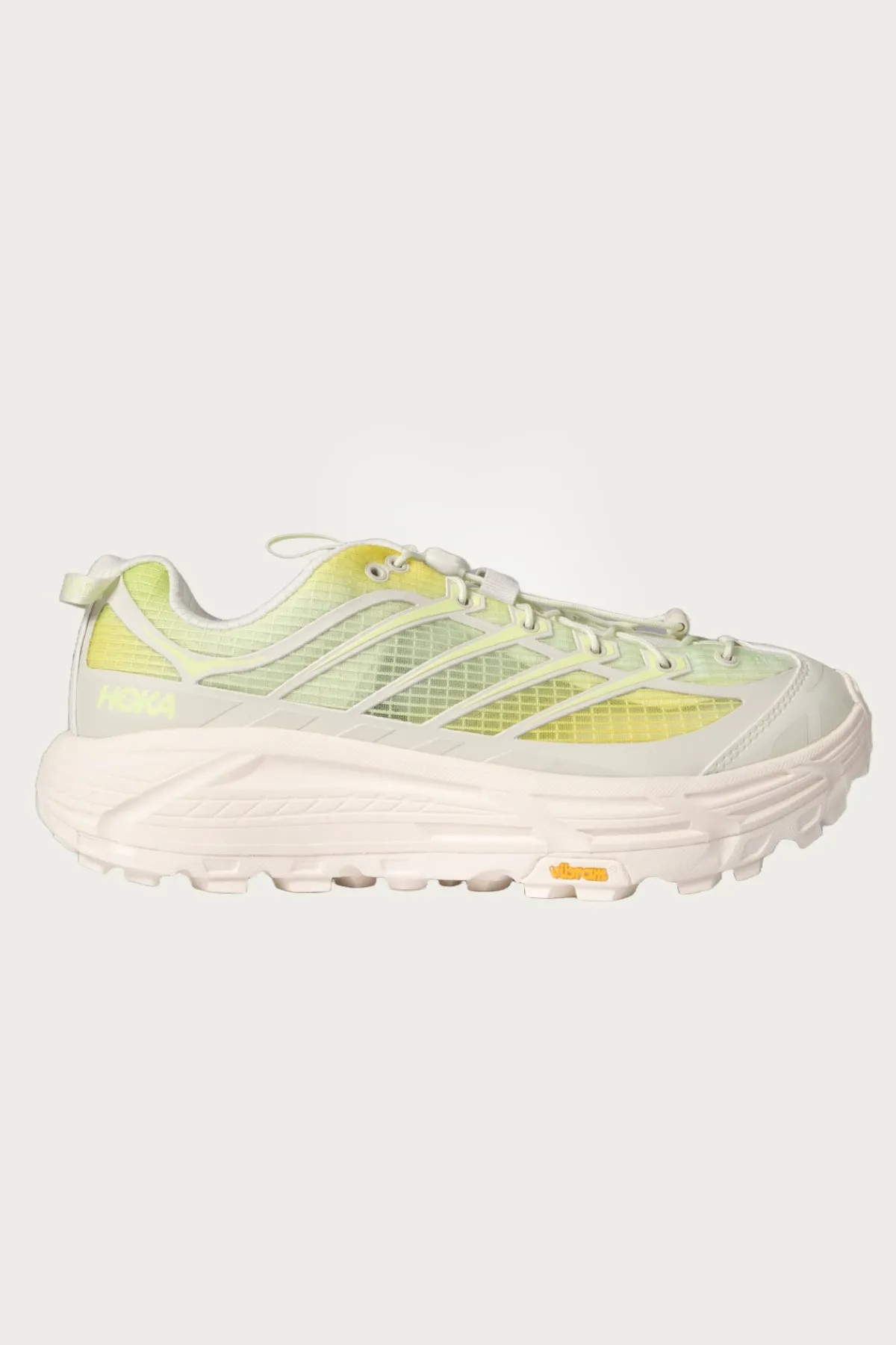 HOKA U Mafate Three2 Grid - Truffle Salt/Sour Lemon< Footwear