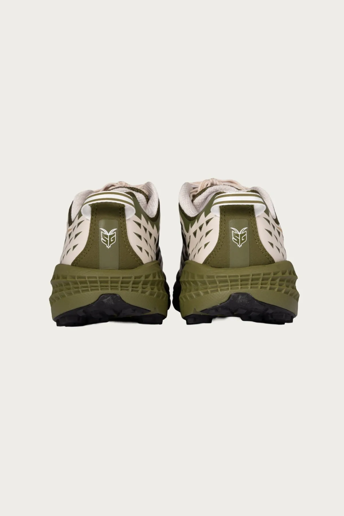 HOKA U Speedgoat 2 - Moss Green/Rose Cream< Footwear