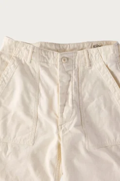 orSlow US Army Fatigue Pants (Regular Fit) - Ecru< Pants
