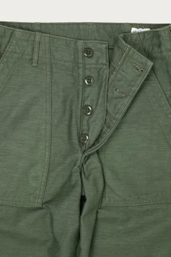 orSlow US Army Fatigue Pants (Regular Fit) - Green< Pants