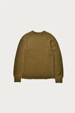 The Real McCoys U.S. Army Military Thermal Shirt - Olive< Shirts