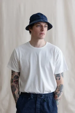 orSlow US Navy Hat - Denim< Accessories