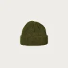 Rototo Waffle Watch Cap - Olive Green< Accessories