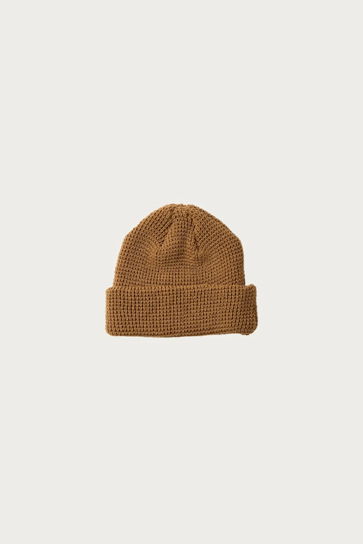 Rototo Waffle Watch Cap - Tan Brown< Accessories