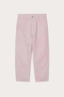 Carhartt Work In Progress Walter Double Knee Pant - Pink Fog< Pants