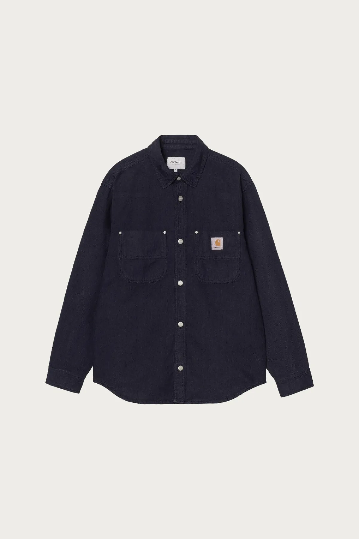 Carhartt Work In Progress Walter Shirt Jacket - Garment Dyed Dark Navy< Coats, Jackets, And Vests