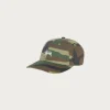 Stüssy Washed Basic Low Profile Cap - Woodland Camo< Accessories