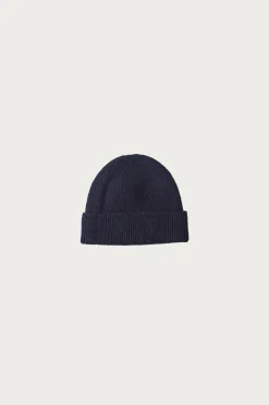 Rototo Washi/Recycled Cotton Beanie - Navy< Accessories