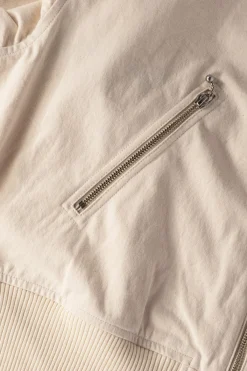 Kapital Water-Repellent Canvas ZIP-UP Blouson - Natural< Coats, Jackets, And Vests
