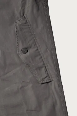 Stone Island Weatherproof Cotton Canvas Parka - Grey< Coats, Jackets, And Vests
