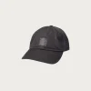 Stone Island Weatherproof Cotton Canvas Cap - Black< Accessories
