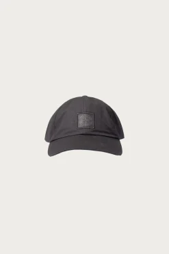Stone Island Weatherproof Cotton Canvas Cap - Black< Accessories