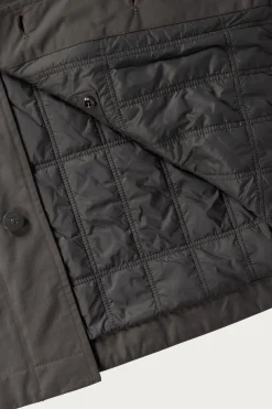 Stone Island Weatherproof Cotton/Canvas Jacket - Grey< Coats, Jackets, And Vests
