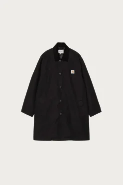 Carhartt Work In Progress Webster Coat - Black/Black Rinsed< Coats, Jackets, And Vests