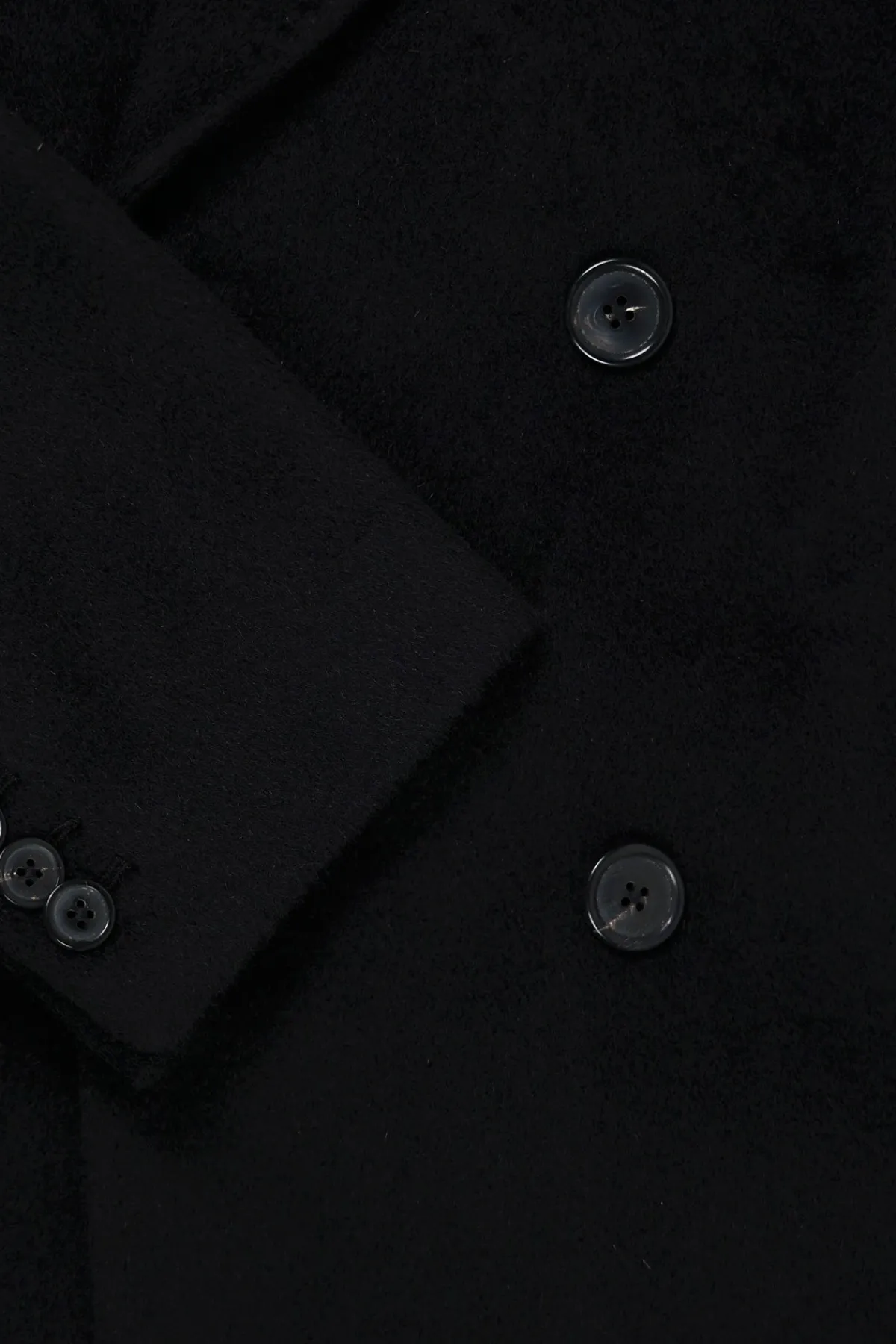 Our Legacy Whale Coat - Black Hairy Wool< Coats, Jackets, And Vests