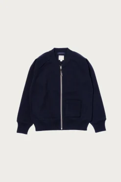 The Real McCoys Winter Aviation Sweater - Navy< Sweaters