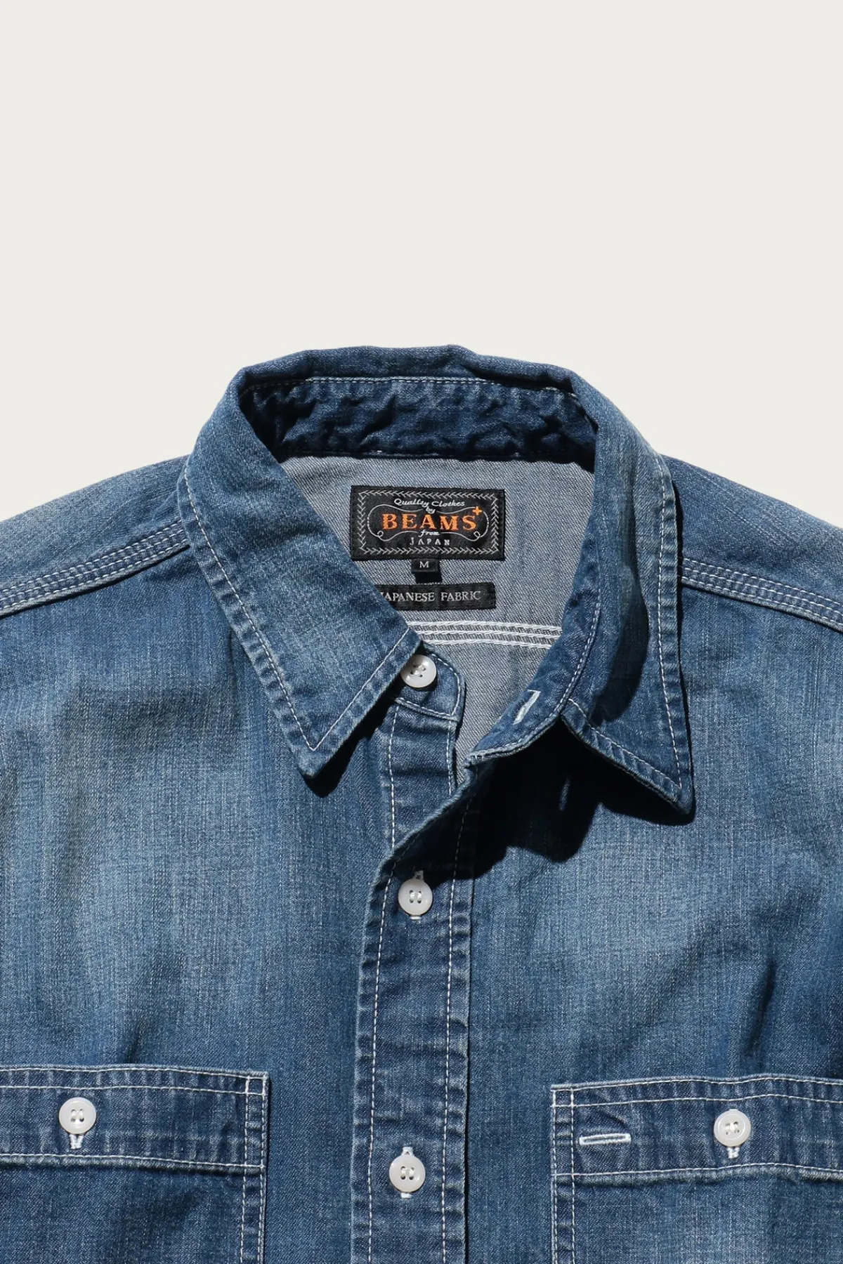 Beams Plus WORK 8oz Denim - Used< Shirts