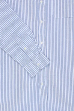 Wythe Oxford - Blue/White Stripe< Shirts