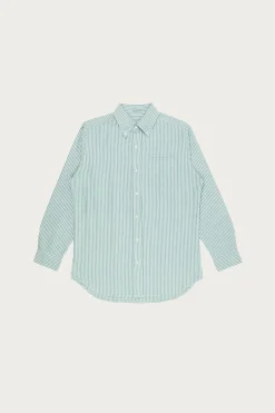 Wythe Oxford - Evergreen Stripe< Shirts