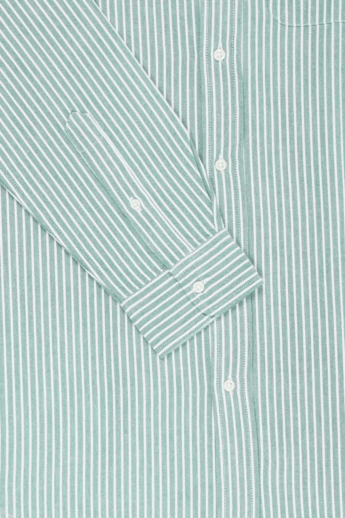 Wythe Oxford - Evergreen Stripe< Shirts