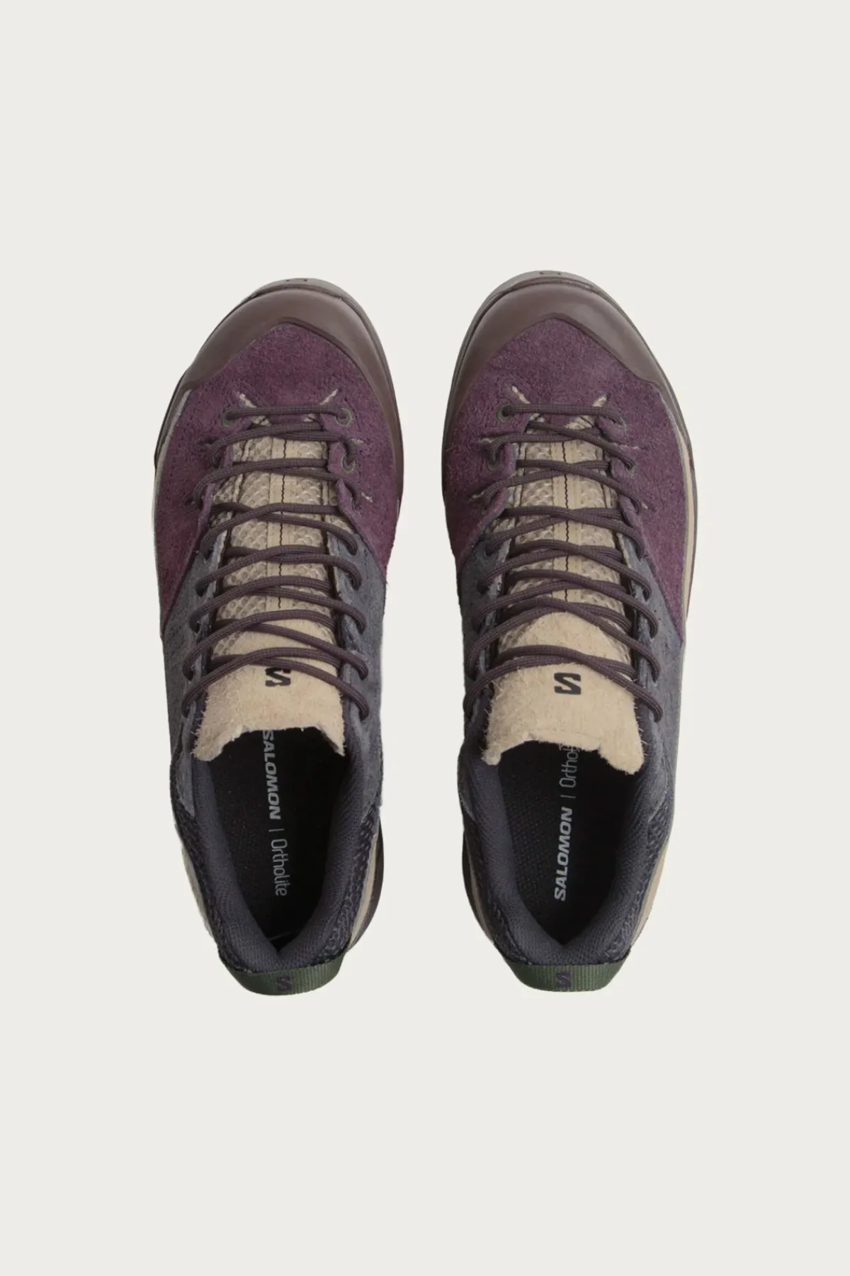 Salomon Advanced X-Alp Suede - Plum Perfect/Nine Iron/Safari< Footwear