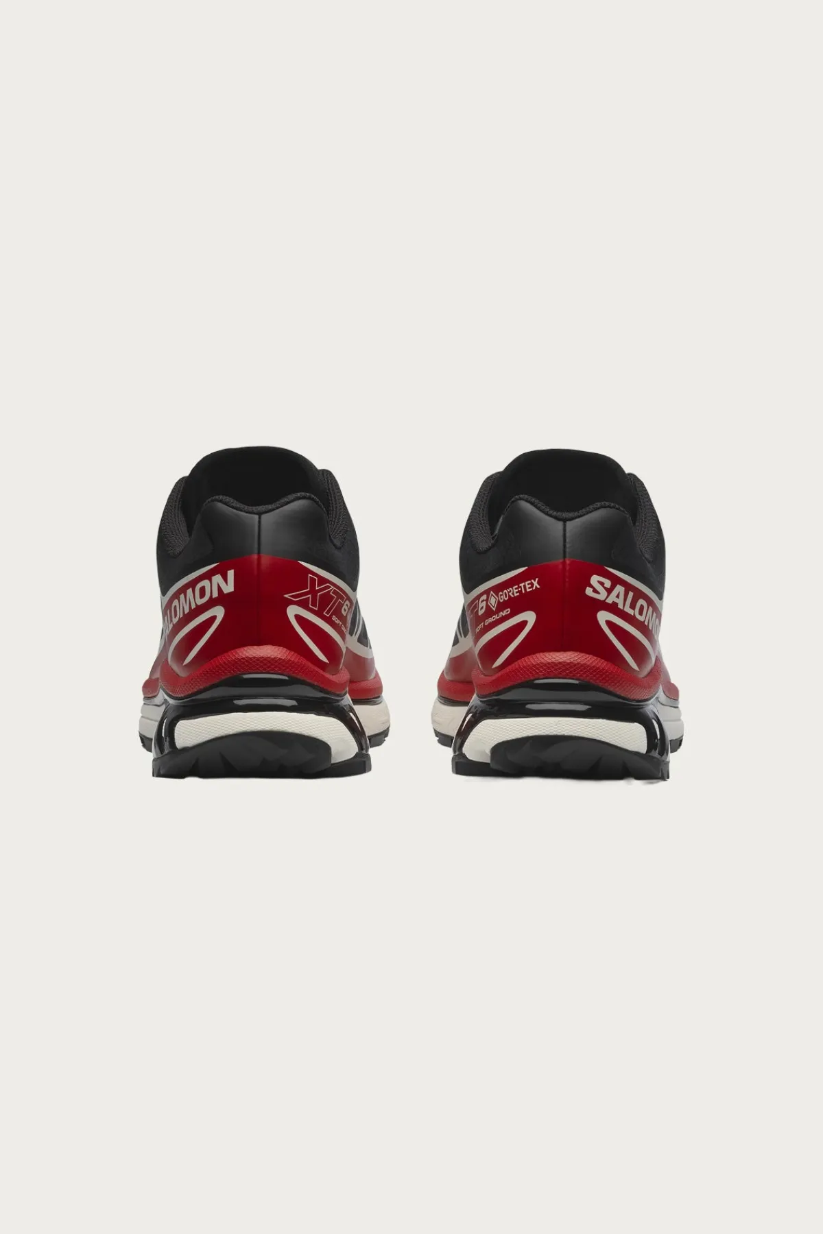 Salomon Advanced XT-6 GTX - Black/Flame Scarlet/Vanilla Ice< Footwear