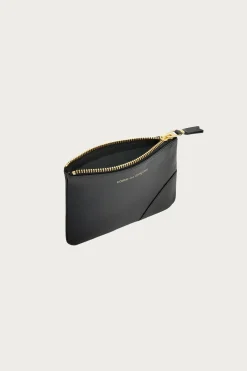 Comme des Garçons WALLET Zip Wallet - Black< Accessories